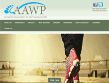 Tablet Screenshot of aawpinc.com